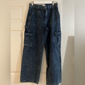 Forever 21 Blue Straight Leg Jeans 27 waist